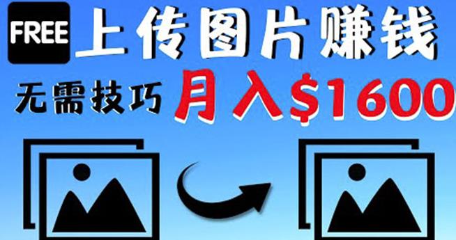 只需上传图片就能赚钱，不露脸不拍摄没有技巧轻松月赚$1600￼-奇奇网创