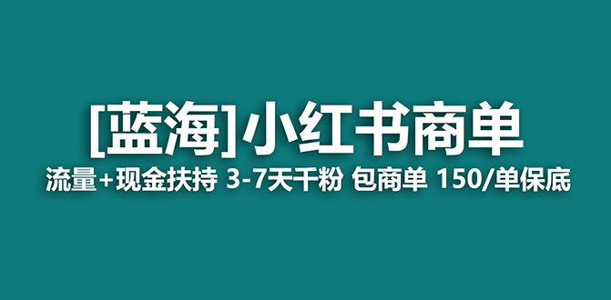 【蓝海项目】小红书商单！长期稳定 7天变现 商单一口价包分配 轻松月入过万-奇奇网创