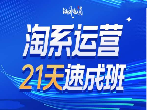 淘系运营21天速成班35期，年前最后一波和2025方向-奇奇网创