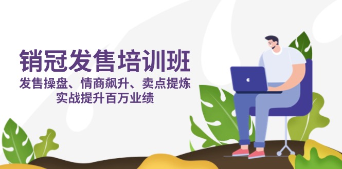 销冠 发售培训班：发售 操盘+情商 飙升+卖点 提炼，实战提升百万业绩-奇奇网创