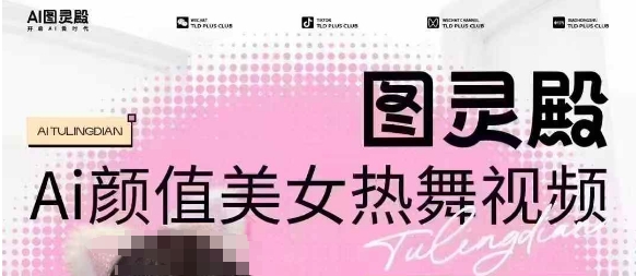 全网首发，原价988图灵殿AI颜值美女热舞视频，云端生图，轻松过原创-奇奇网创