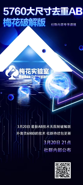 视频号连怼玩法-5760大尺寸去重AB技术-梅花实验室社群专享-奇奇网创