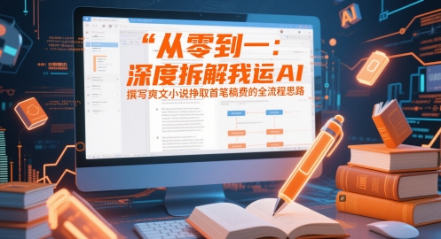 从零到一：深度拆解我运用AI撰写爽文小说挣取首笔稿费的全流程思路-奇奇网创