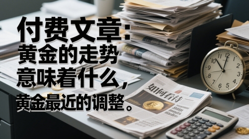 付费文章：黄金的走势意味着什么，如何看待黄金最近的调整-奇奇网创