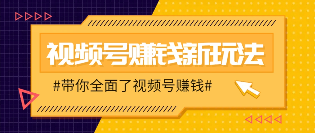 视频号短视频带货新玩法，用这个方法，一天佣金4407(附详细教程)-奇奇网创