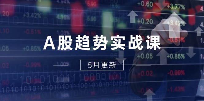 A股趋势实战课：主力动向+政策红利，2025全年策略5月更新-奇奇网创