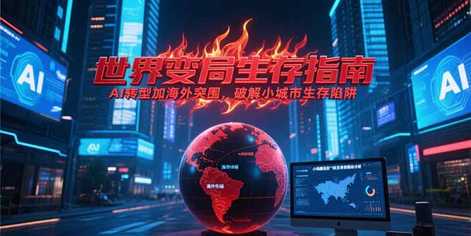 付费文章《世界变局生存指南，AI转型加海外突围，破解小城市生存陷阱》-奇奇网创