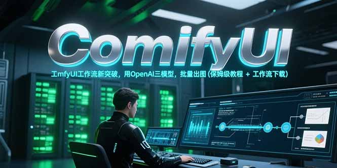 ComfyUI工作流新突破，用OpenAI三模型，批量出图(保姆级教程+工作流下载-奇奇网创