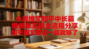 小说推文知乎中长篇爆单实操全流程分享，知乎推文看这一篇就够了-奇奇网创