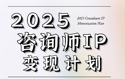7天构建咨询师变现系统，2025咨询师IP变现计划训练营-奇奇网创