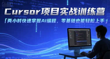 Cursor项目实战训练营，两小时快速掌握AI编程，零基础也能轻松上手-奇奇网创
