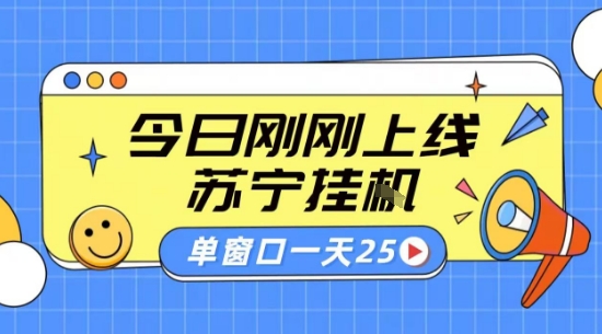 苏宁全自动采集挂G项目 稳定可批量 单窗口收益30+ 附教程【揭秘】-奇奇网创