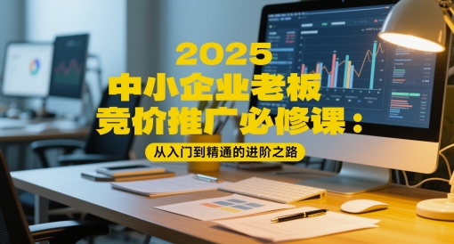 2025中小企业老板竞价推广必修课：从入门到精通的进阶之路-奇奇网创