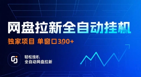 网盘拉新全自动挂G，独家项目，全自动运行完成拉新做任务，单窗口3张+【揭秘】-奇奇网创