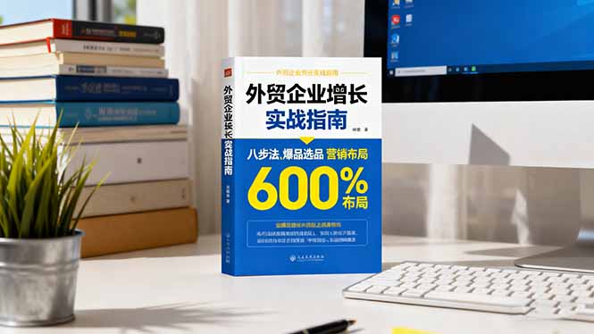 外贸企业增长实战指南，八步法、爆品选品、营销布局，业绩增长300%-奇奇网创