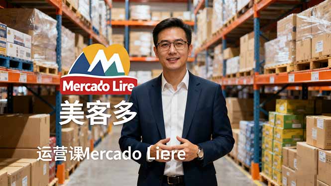 2025美客多Mercado Libre运营课：账号注册/产品上传/促销活动/自发货模式-奇奇网创