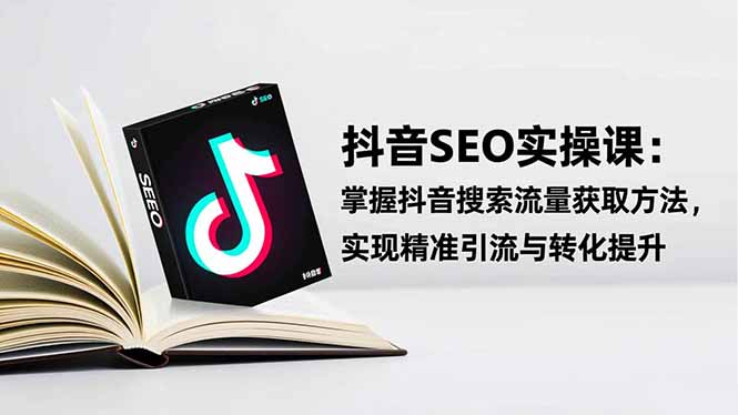 抖音SEO实战引流课：掌握抖音搜索流量获取方法，实现精准引流与转化提升-奇奇网创
