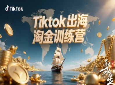 Tiktok出海淘金训练营，跨境电商TK实战变现-奇奇网创