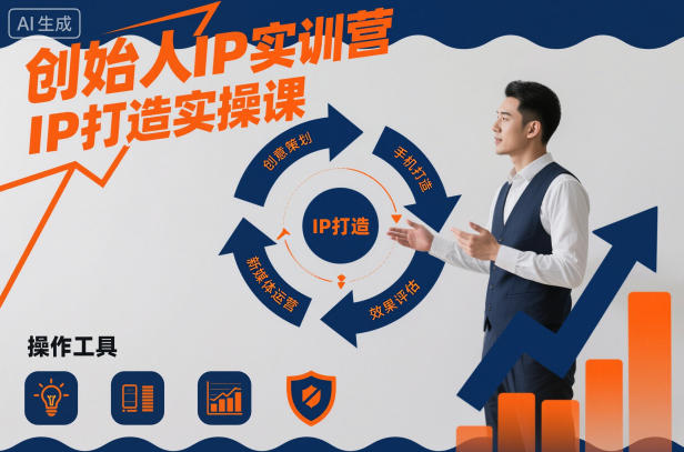 创始人IP实训营，IP打造实操课-奇奇网创
