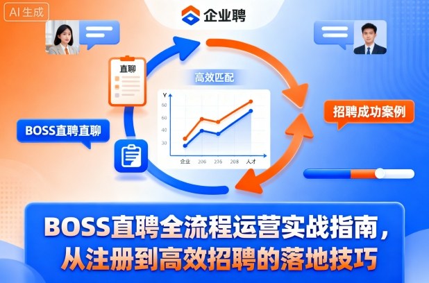 BOSS直聘全流程运营实战指南，从注册到高效招聘的落地技巧-奇奇网创