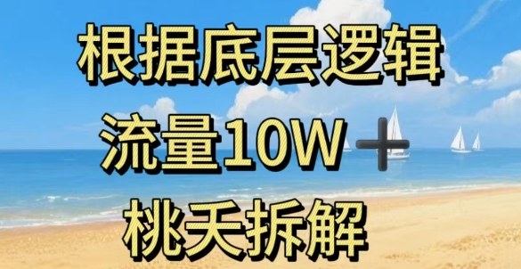 据底层逻辑，流量10W+，以安全知识科普为例-奇奇网创