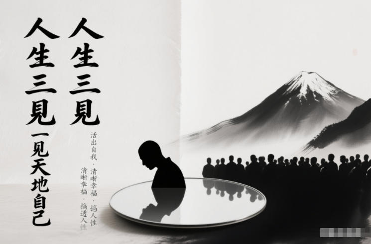 人生三见一见天地见众生见自己，活出自我拥有清晰幸福人生，搞透人性-奇奇网创